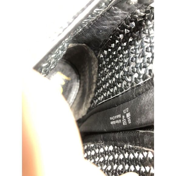 Sam Edelman Elita Black Leather Cut Out Block Heel Western Boots Women Sz 10M US - Picture 4 of 16